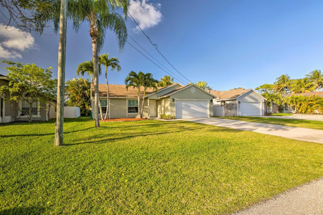 Jupiter Home With Patio And Grill About 6 Mi To Beach! Eksteriør bilde